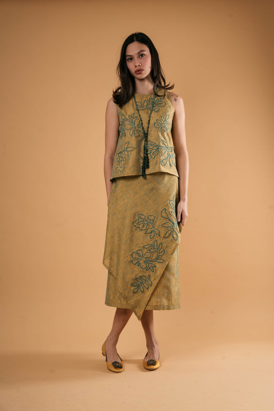 HINT Skirt CHARTREUSE