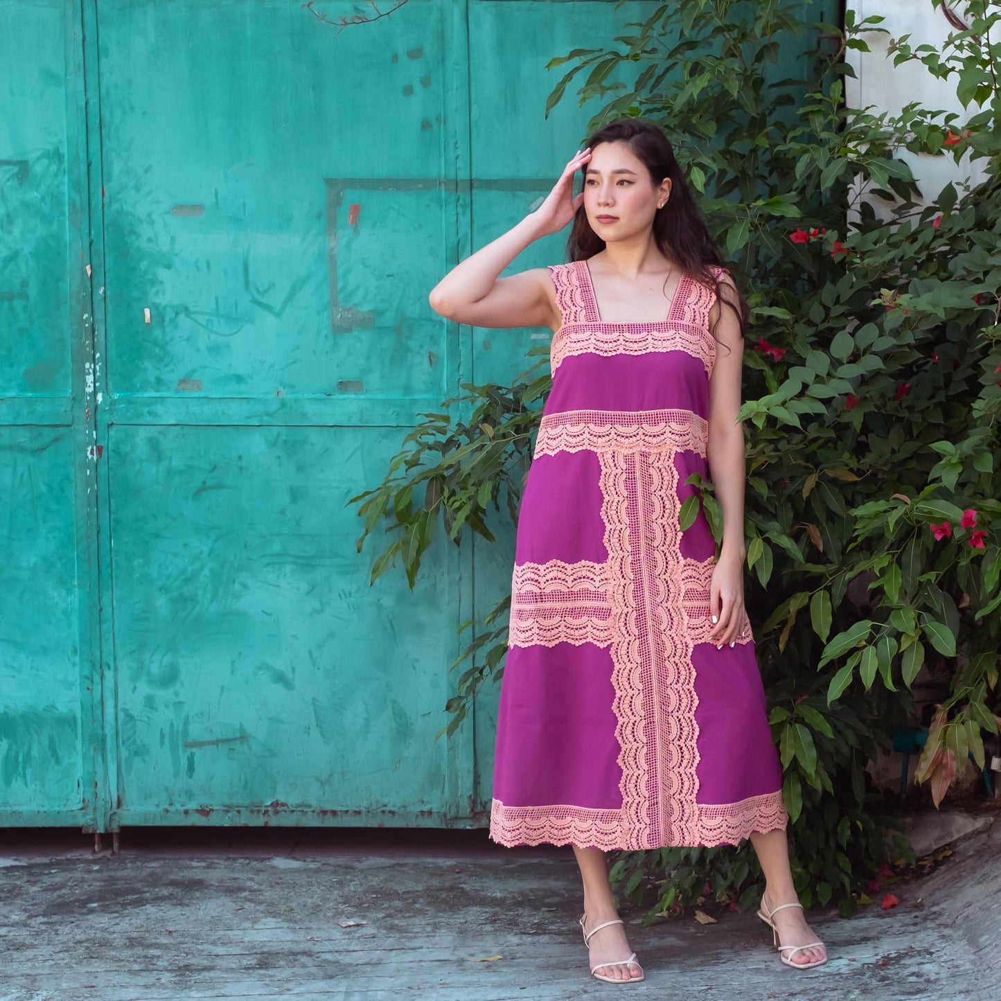 PENELOPE Dress MAGENTA