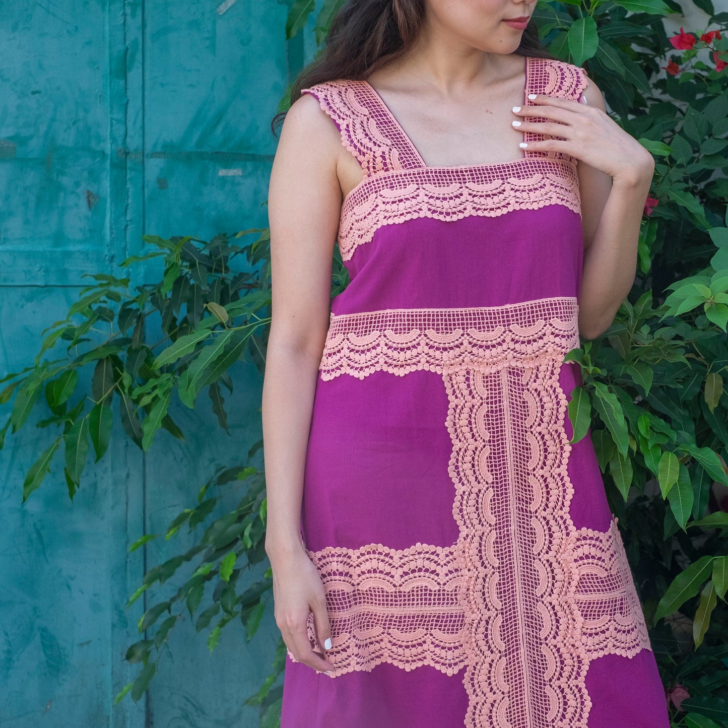 PENELOPE Dress MAGENTA