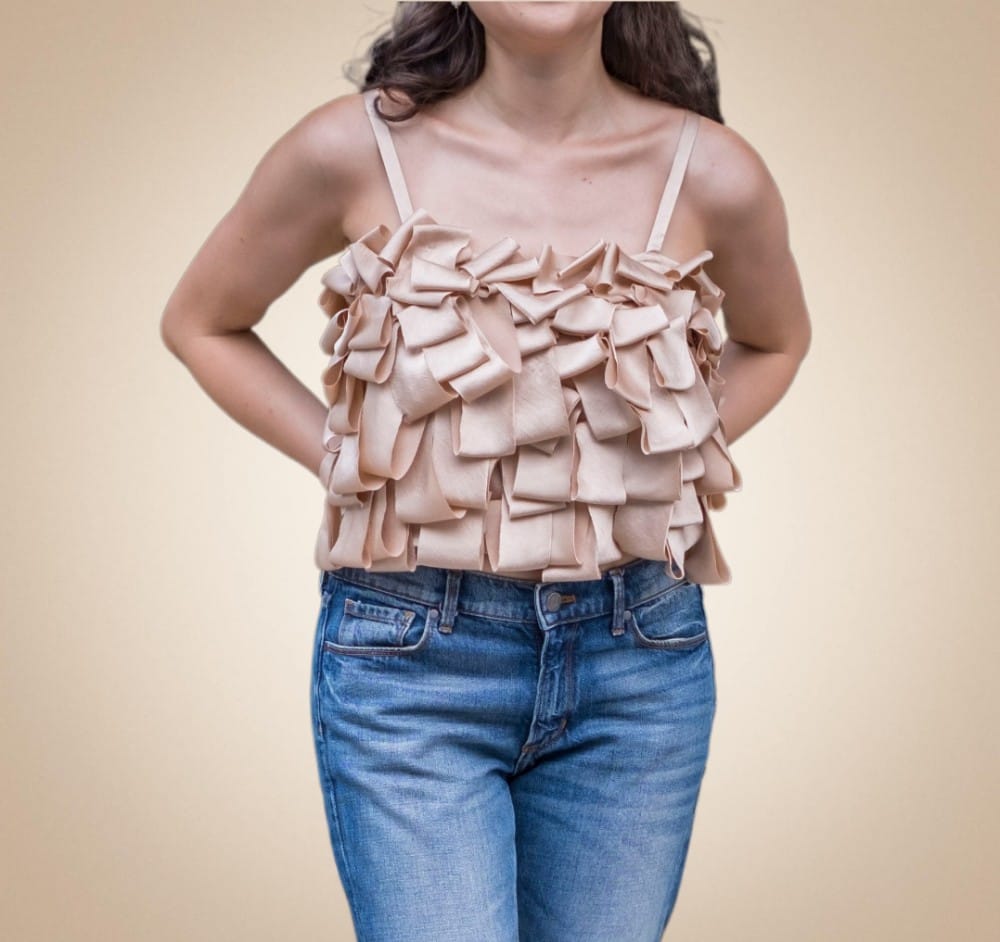 REGINA Top CHAMPAGNE
