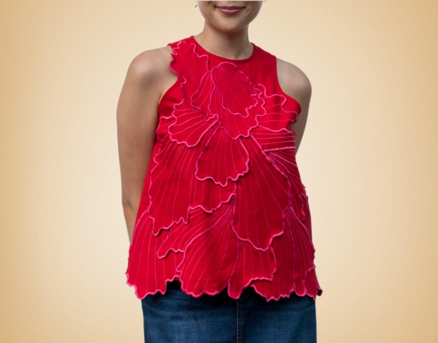 PETAL Top RED