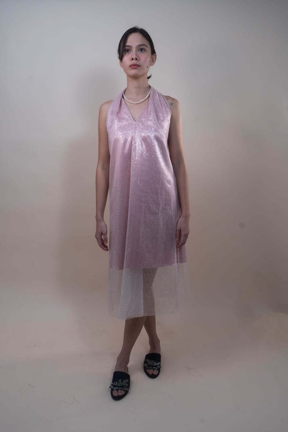 UNA Dress BLUSH PINK TULLE