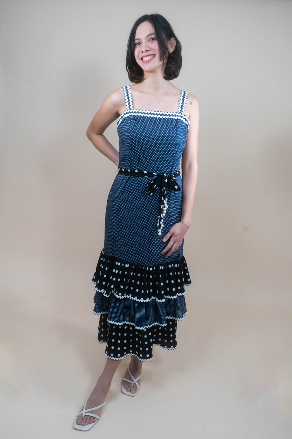 ELISE Midi Dress POLKA DOTS