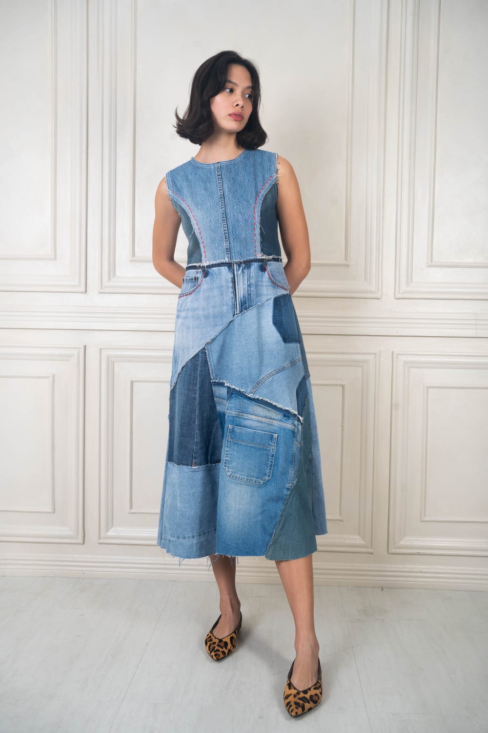 INDIGO Upcycled DRESS