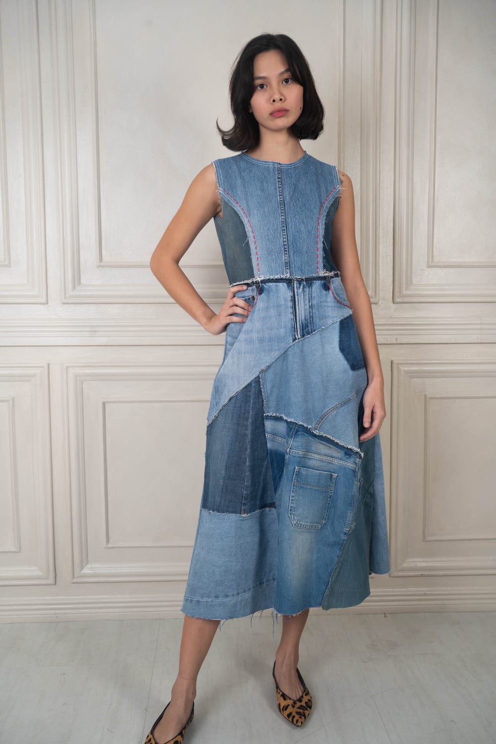 INDIGO Upcycled DRESS