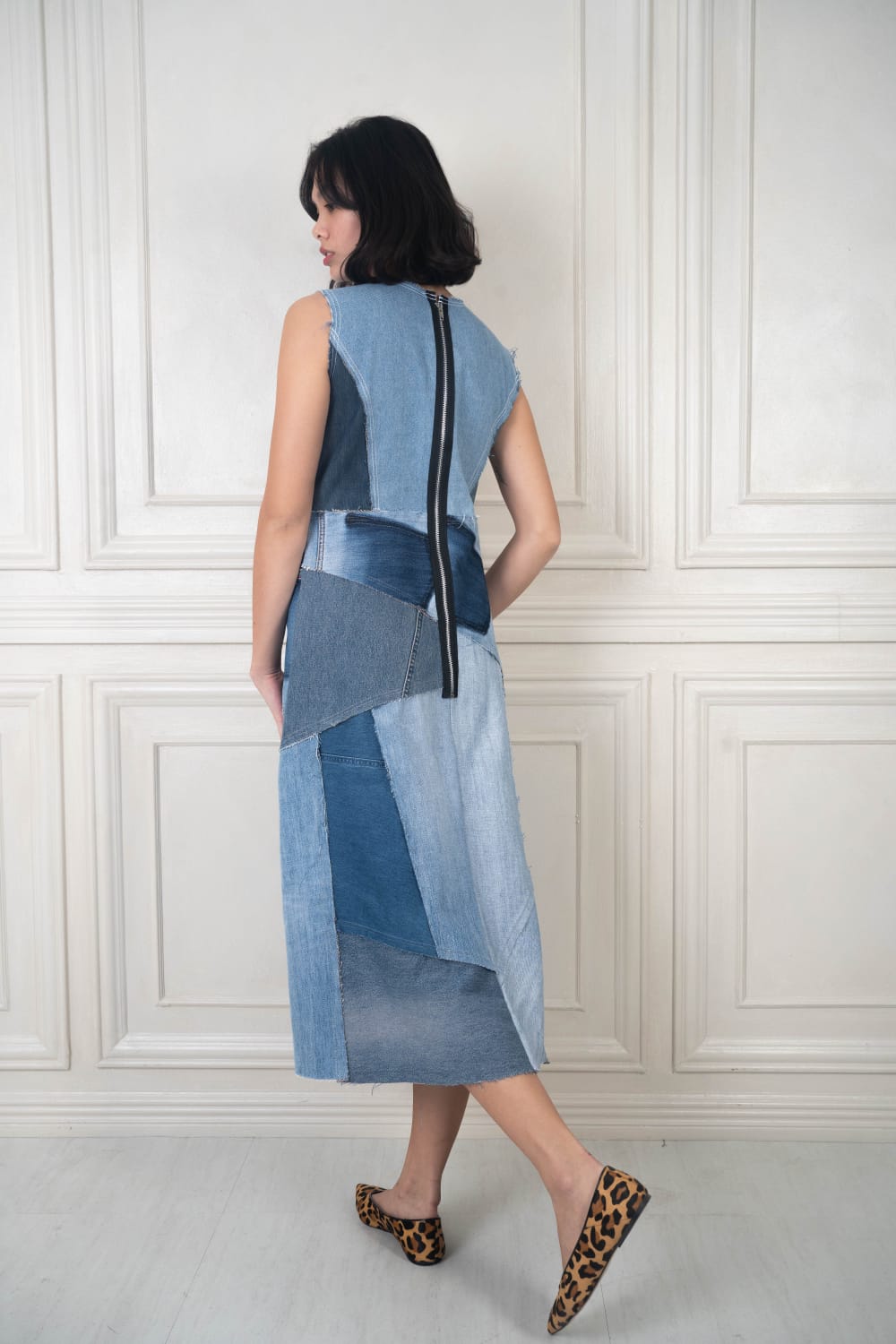 INDIGO Upcycled DRESS