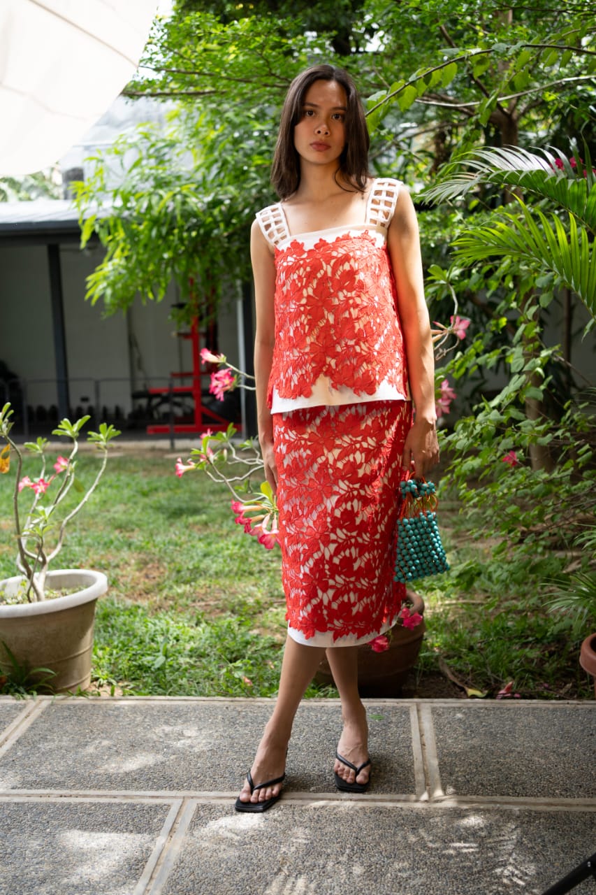 PERRY Skirt RED