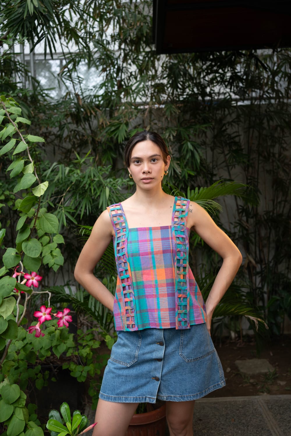 RINA Top PLAID