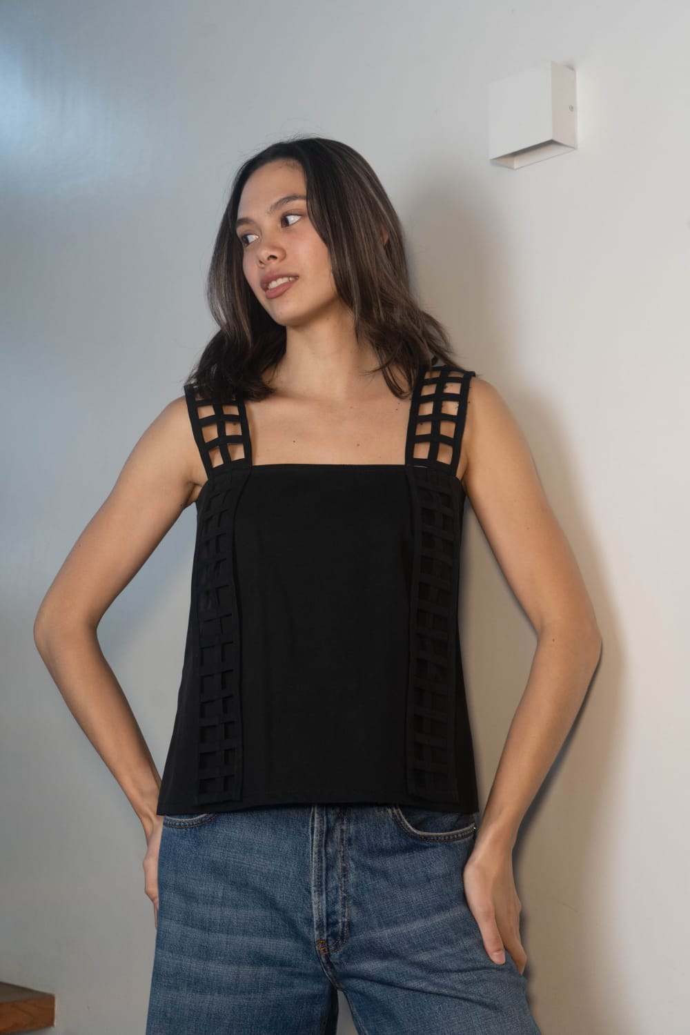 RINA Top BLACK