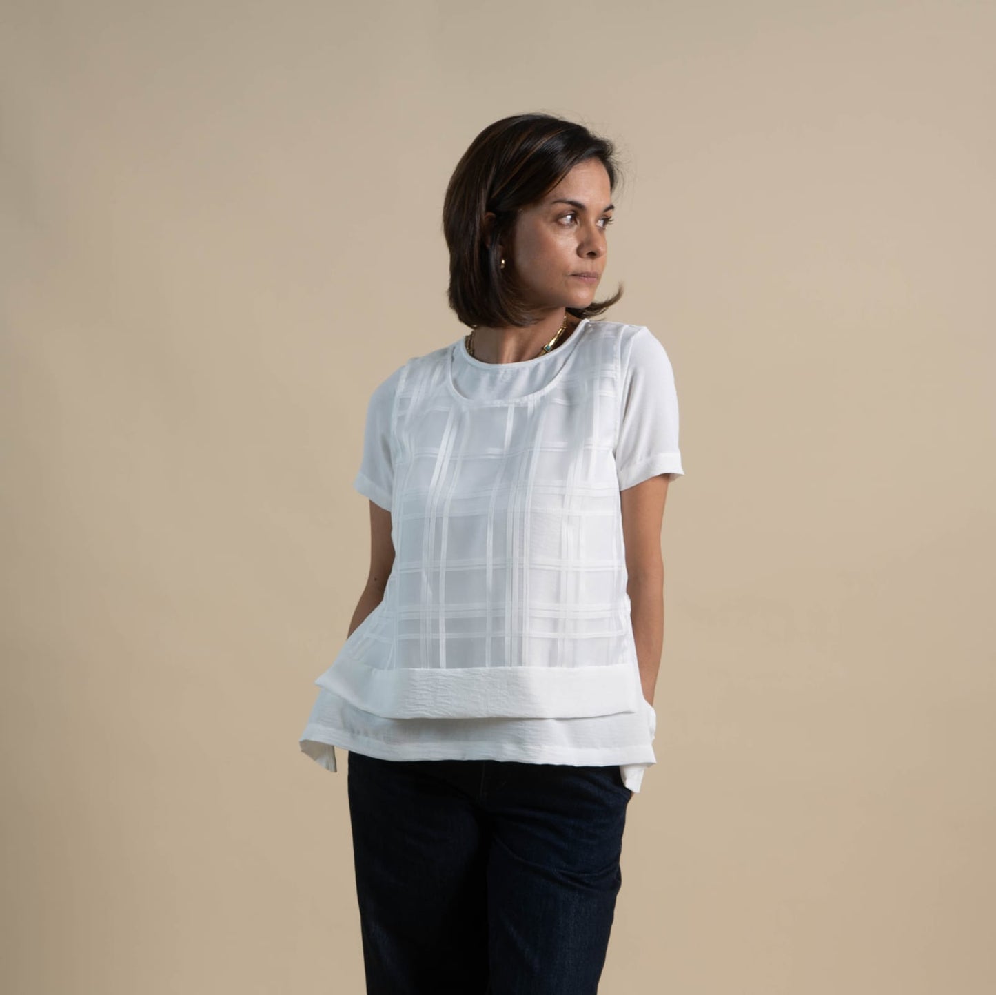 OPALINE Top WHITE