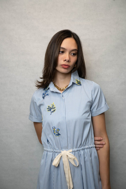 SIMONE Bubble Shirtdress STRIPES