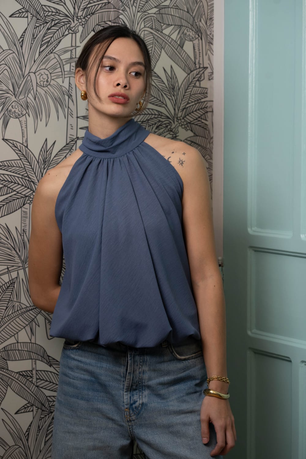 SABINE Top GREY