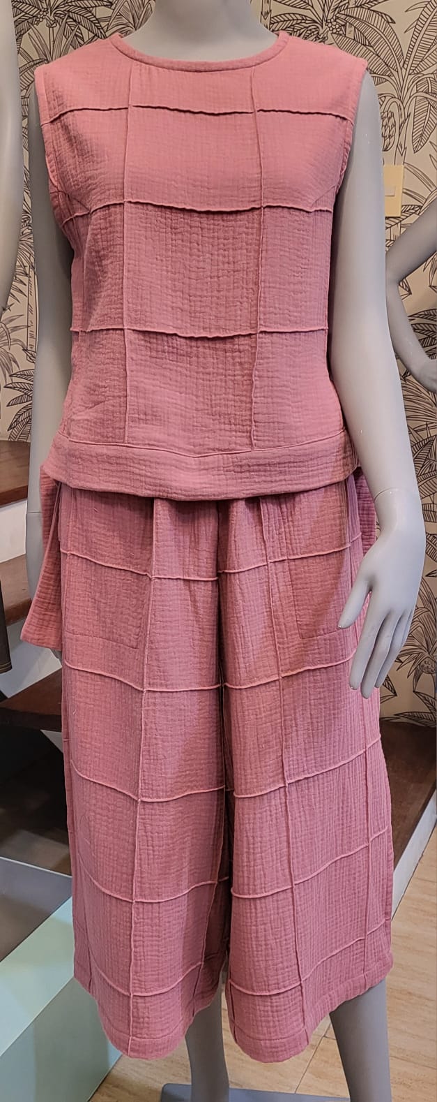 MAUD Stitched Top MAUVE