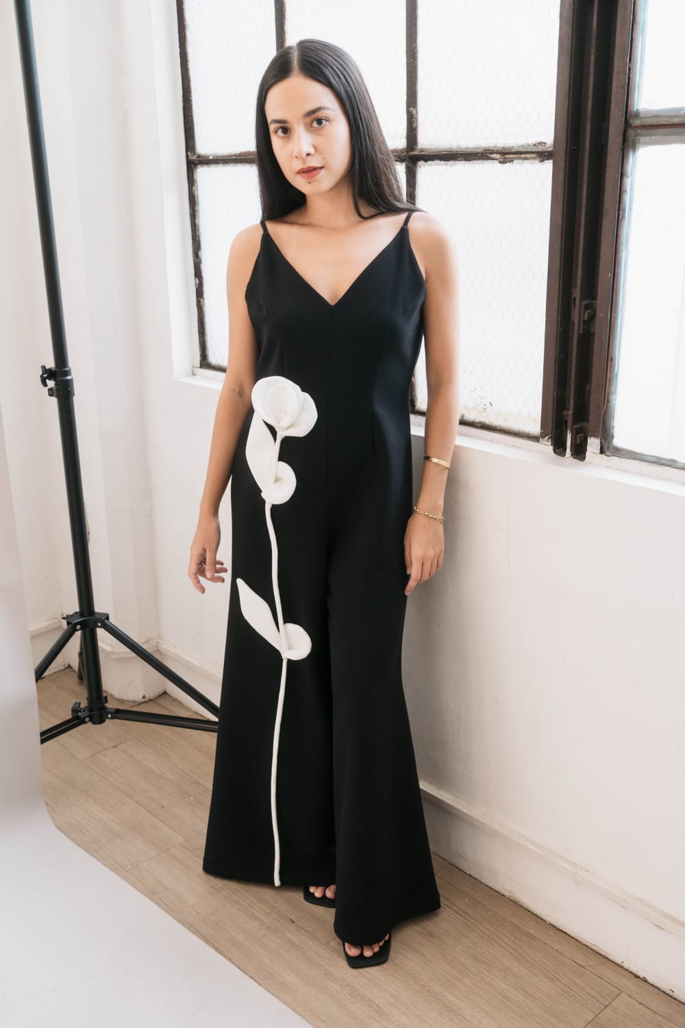 CARINE Jumpsuit BLACK