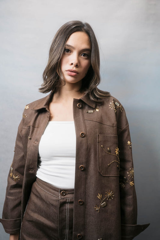 LUNA Shirtjack BROWN