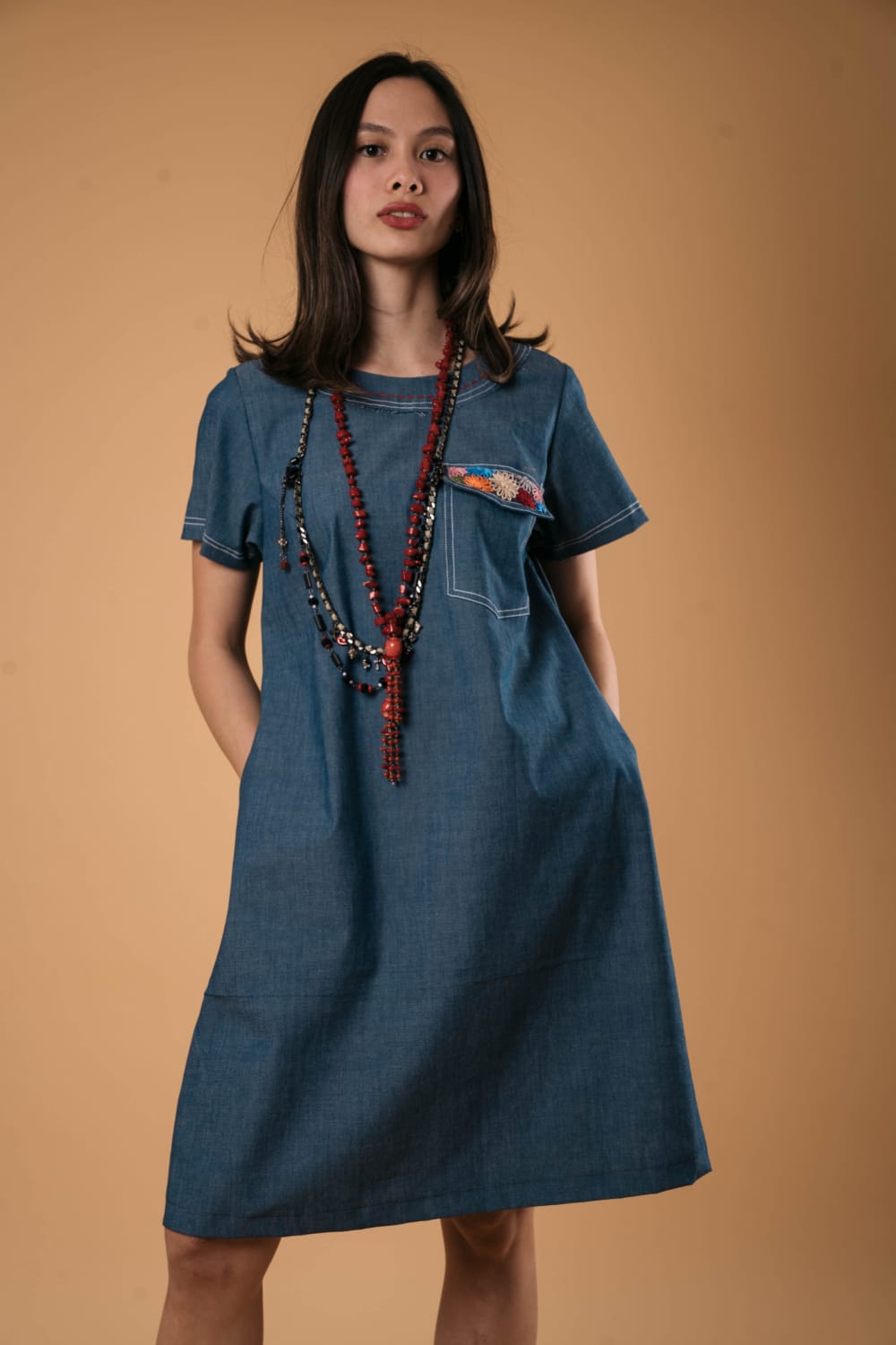 AUDREY Dress DENIM