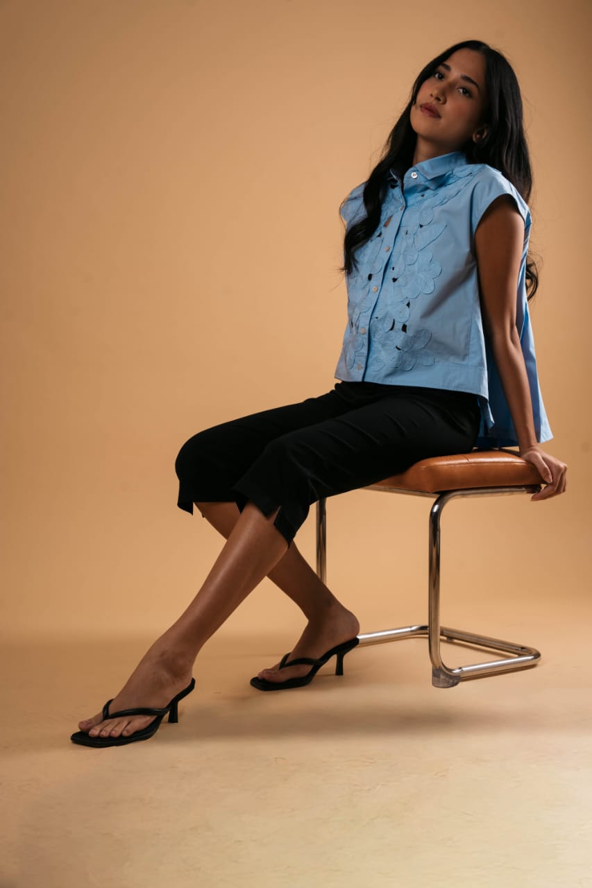 OWEN Shirtjack PALE BLUE