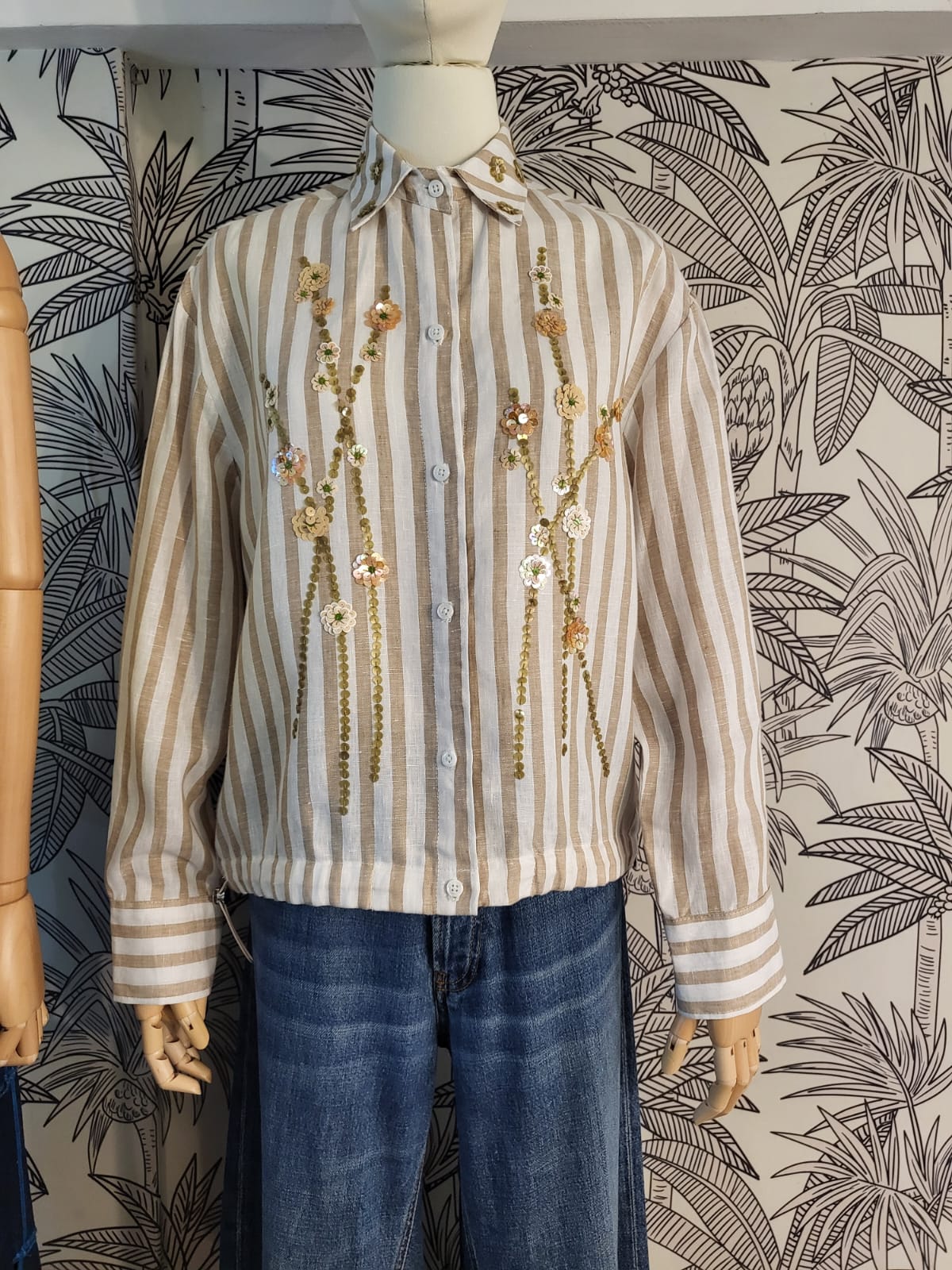 TAYLOR Polo BIEGE STRIPES