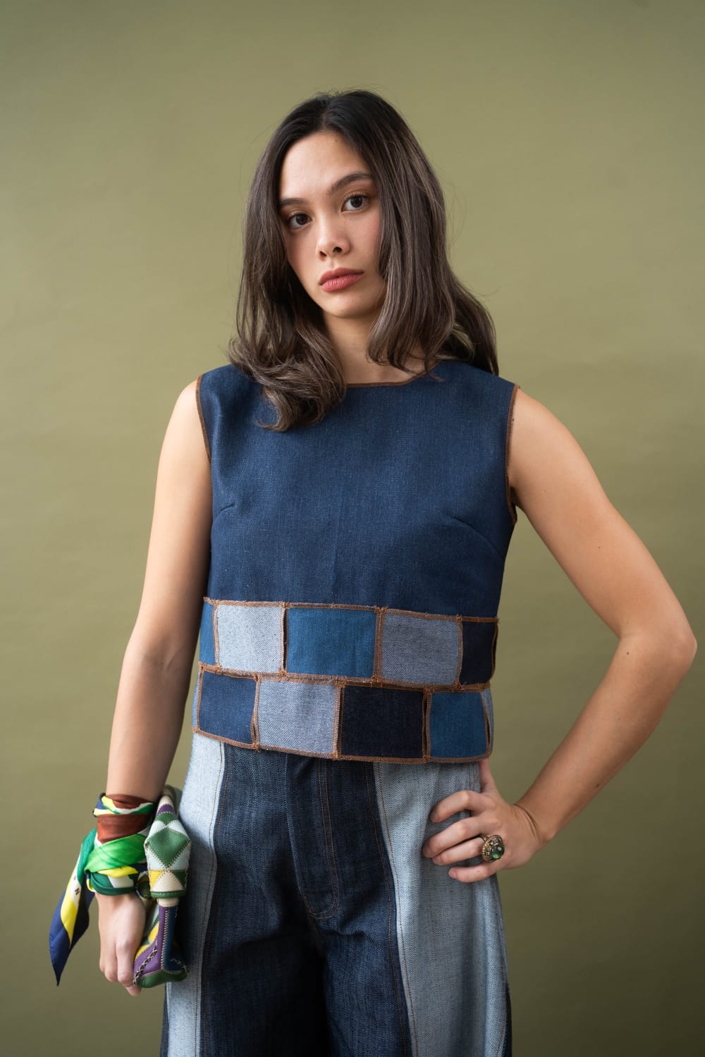 AMIE Top DENIM