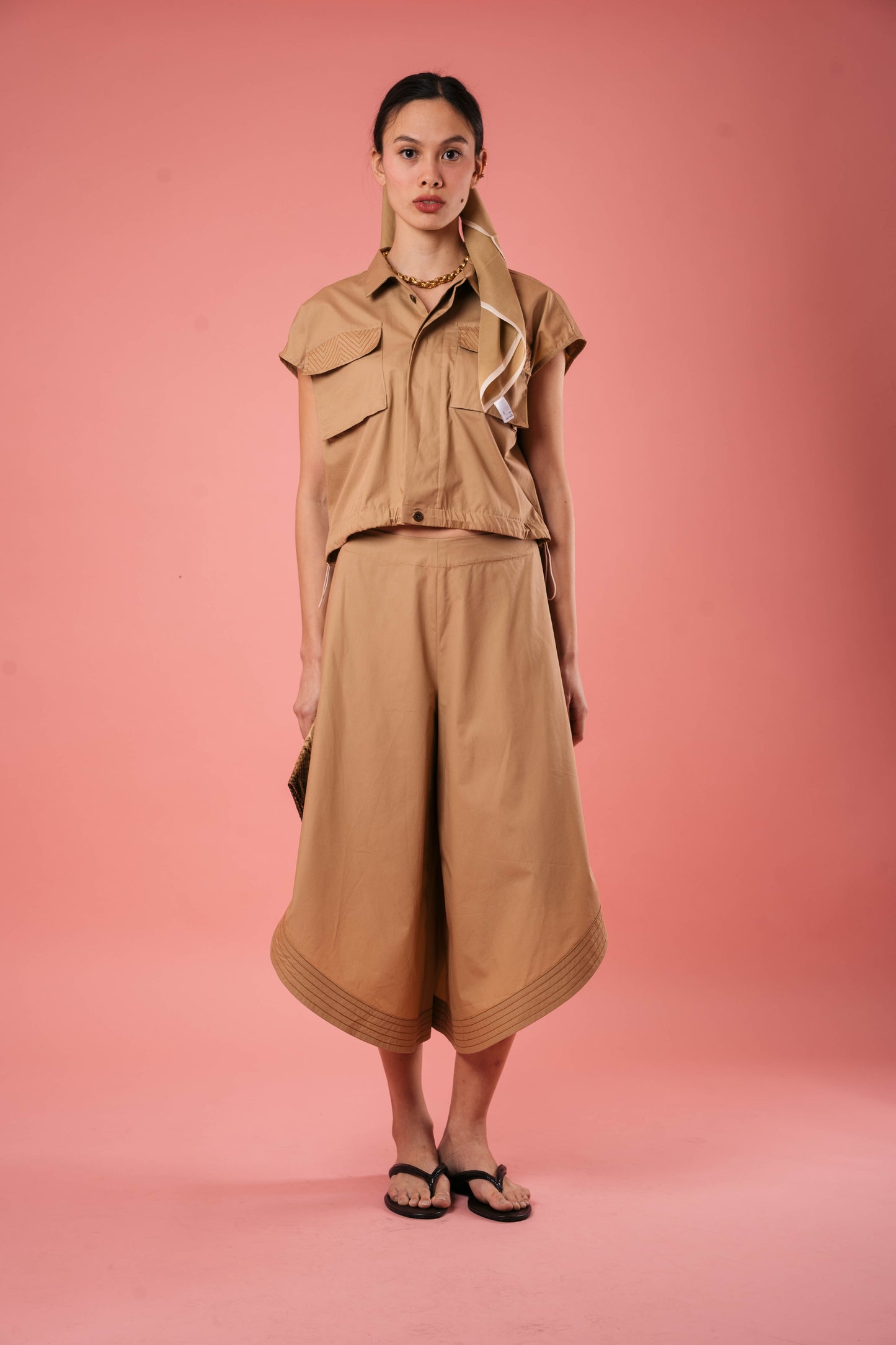COOPER Culottes Set LATTE