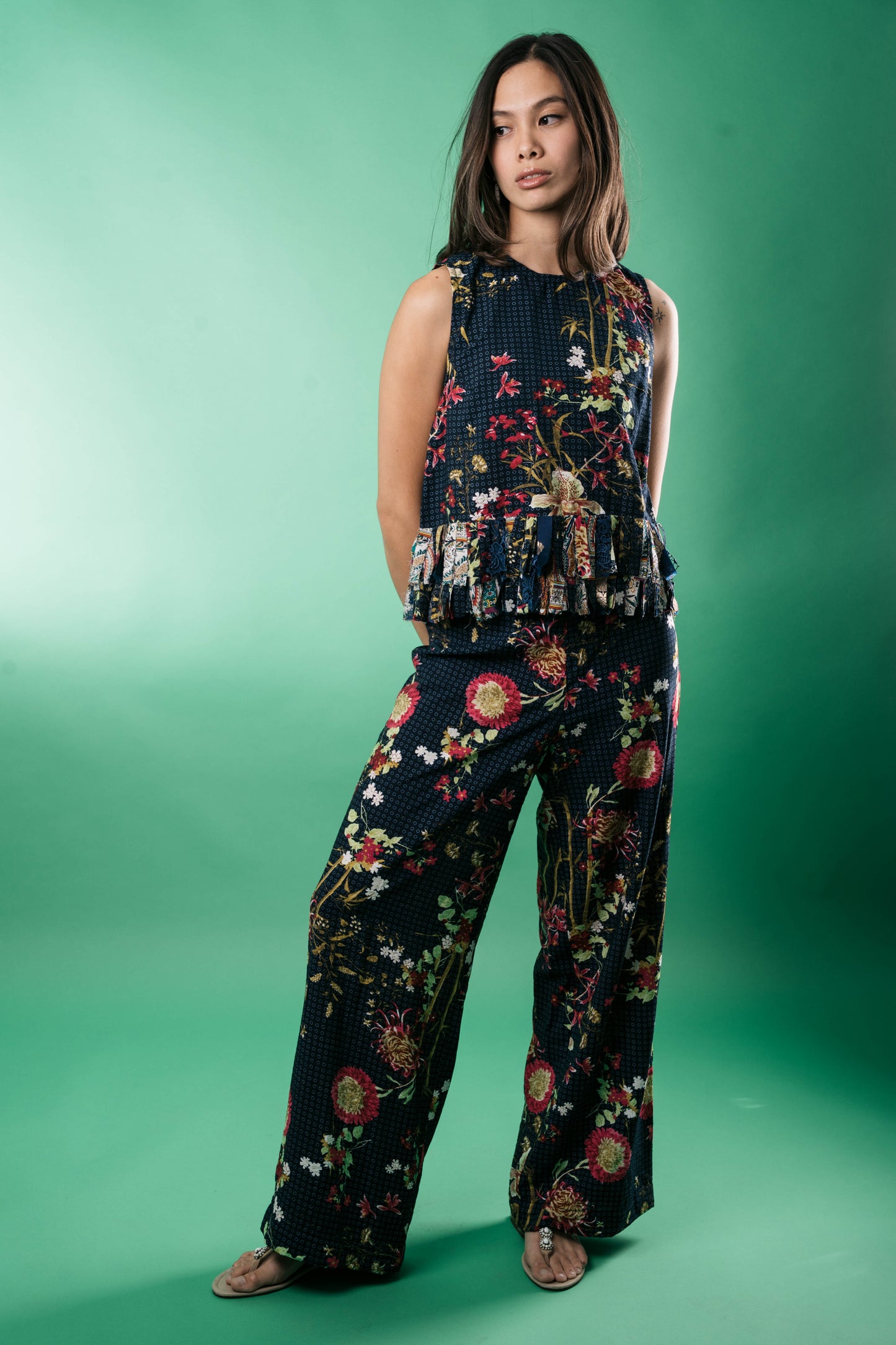 PALMER Pants Set BLUE