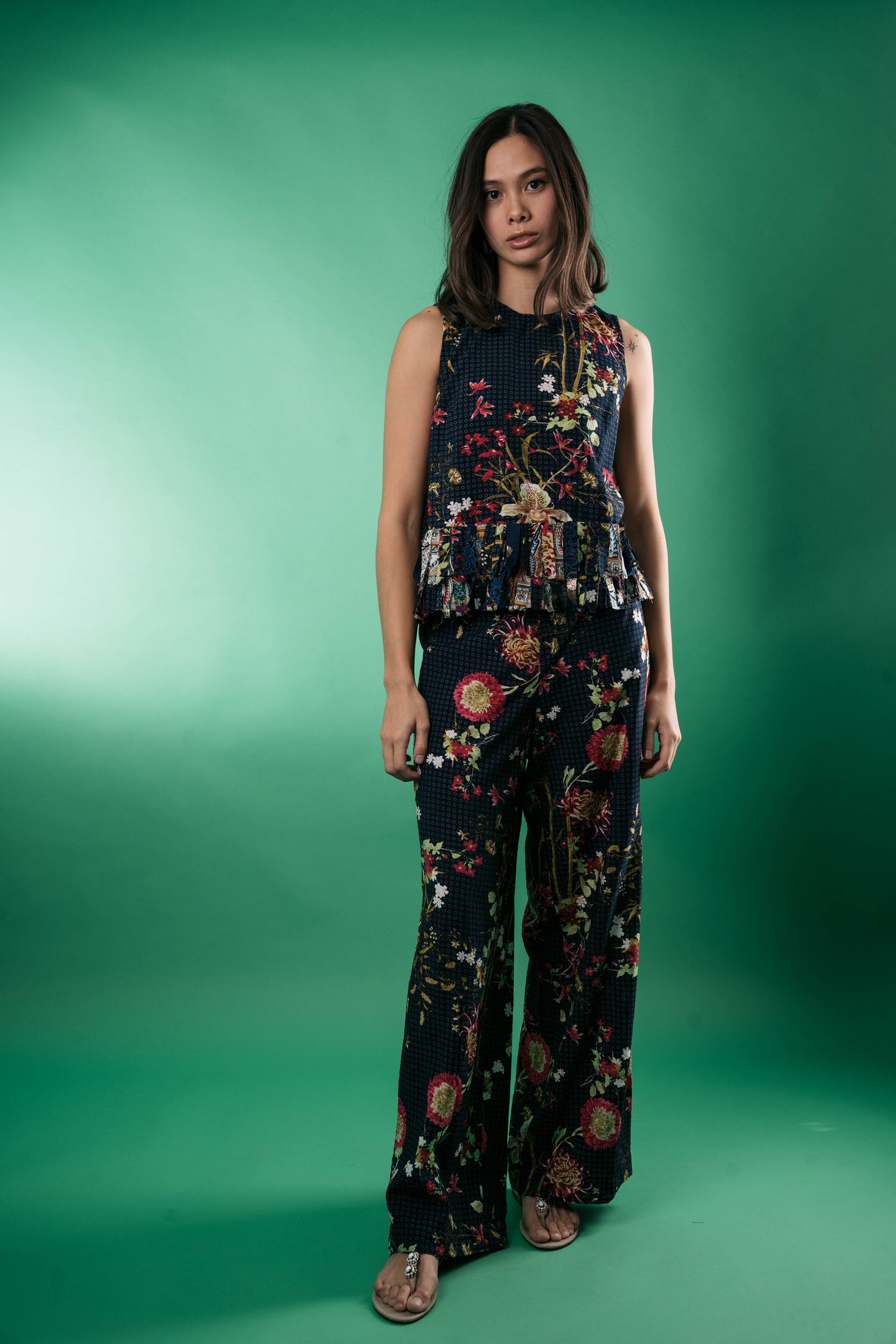 PALMER Pants Set BLUE