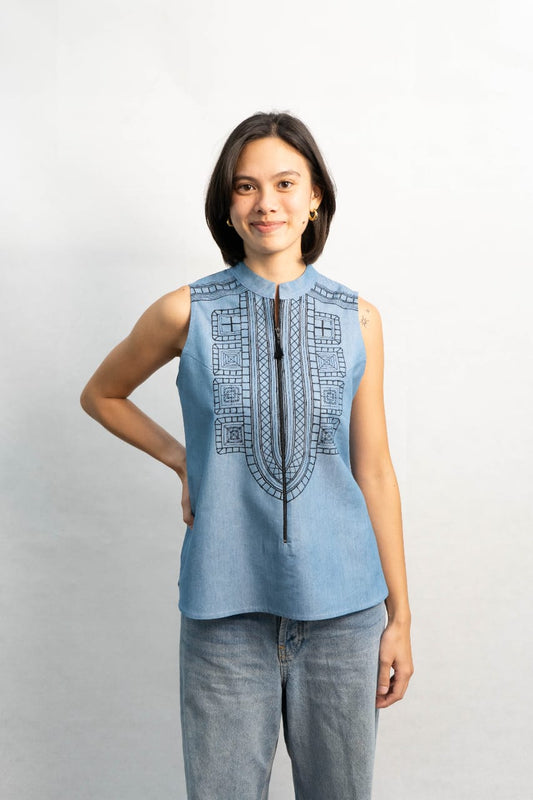 ODIN Top CHAMBRAY