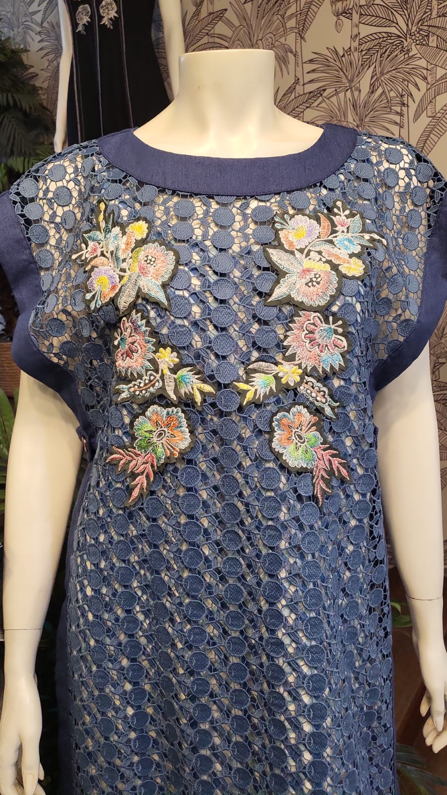 FELICIA Kimona Dress EMBROIDERED