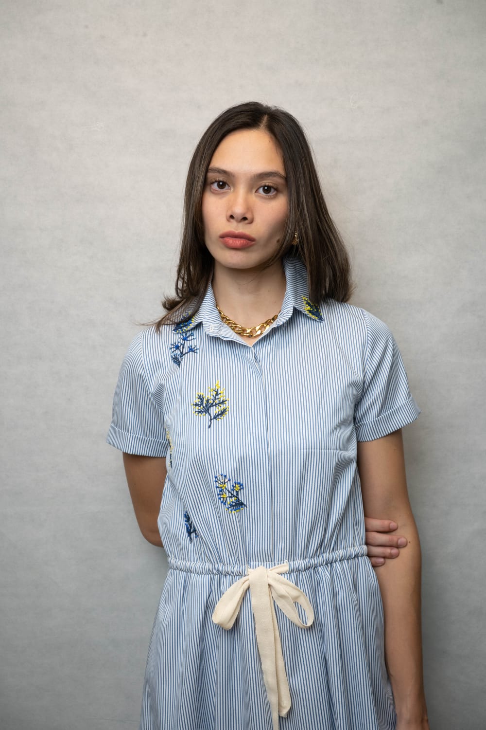 SIMONE Bubble Shirtdress STRIPES