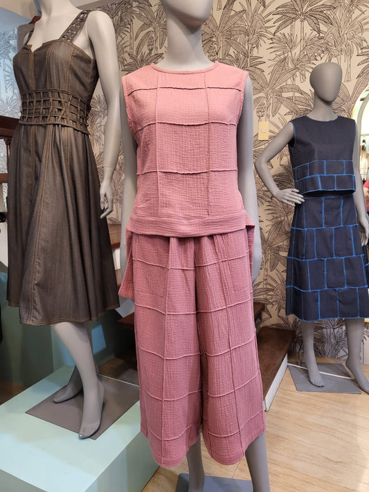 MAUD Stitched Pants MAUVE