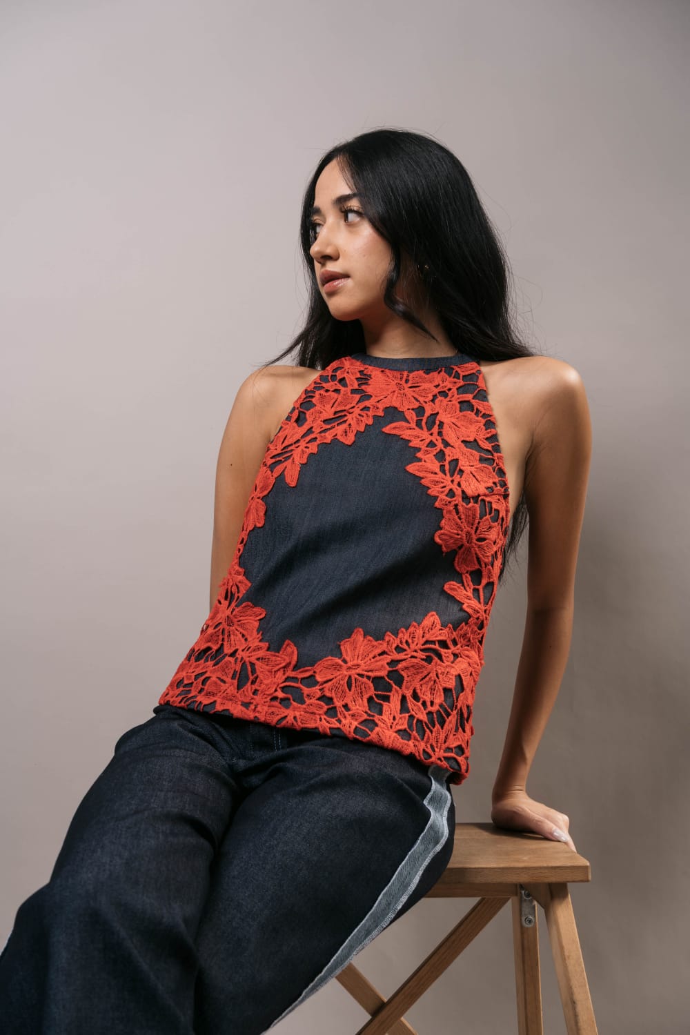FREYA Top RED