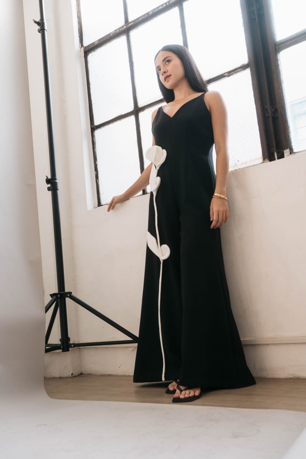 CARINE Jumpsuit BLACK