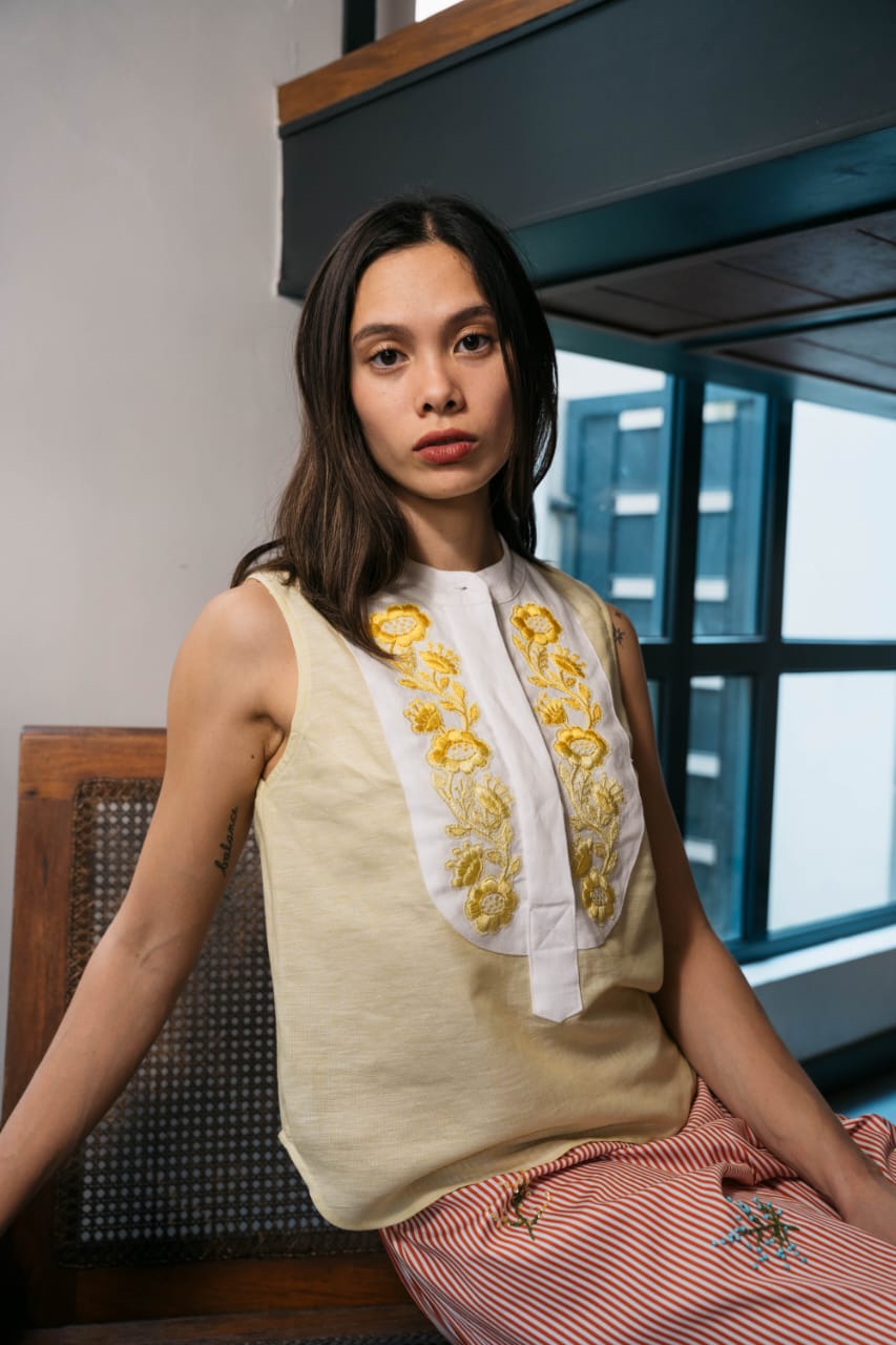 TEA Top YELLOW