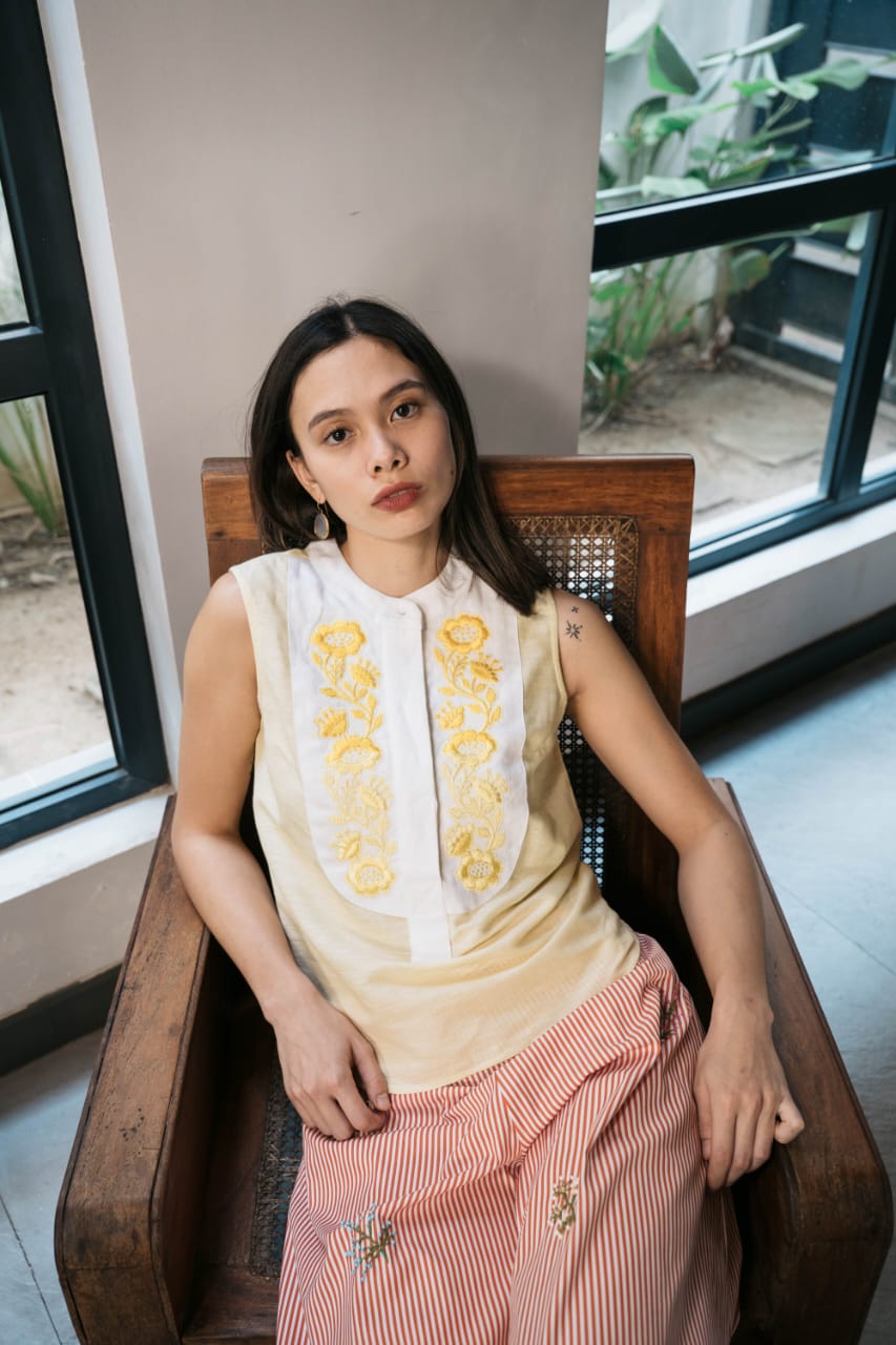 TEA Top YELLOW