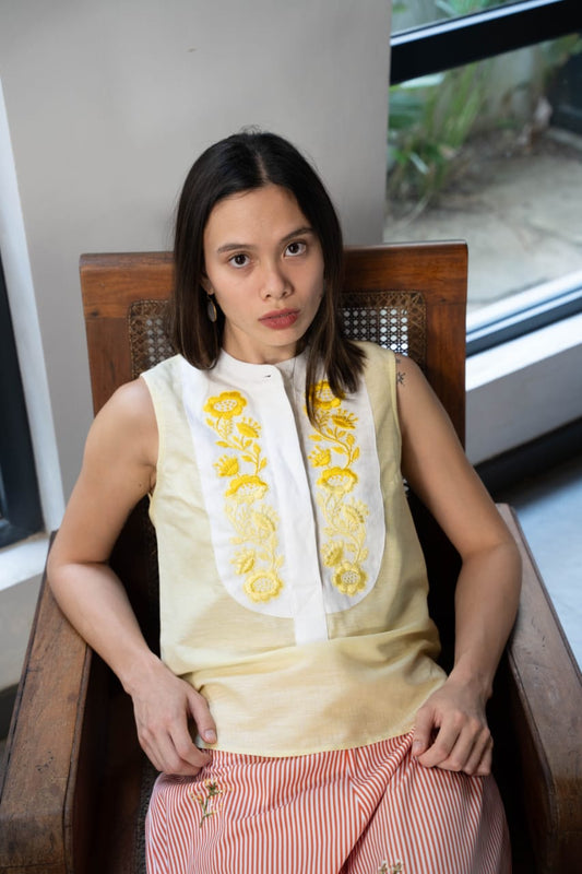 TEA Top YELLOW