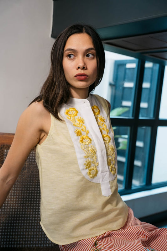 TEA Top YELLOW