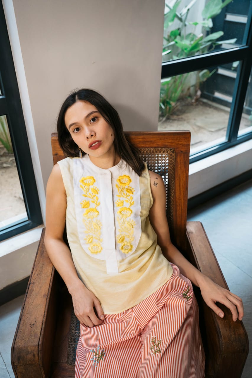 TEA Top YELLOW