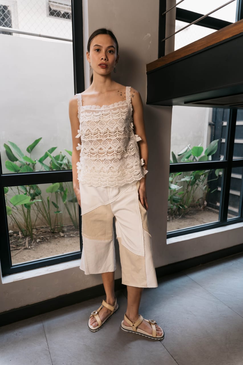 IVY Lace Top WHITE