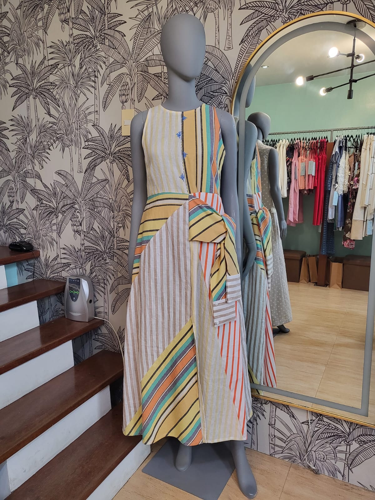 GIA Dress MULTI STRIPES