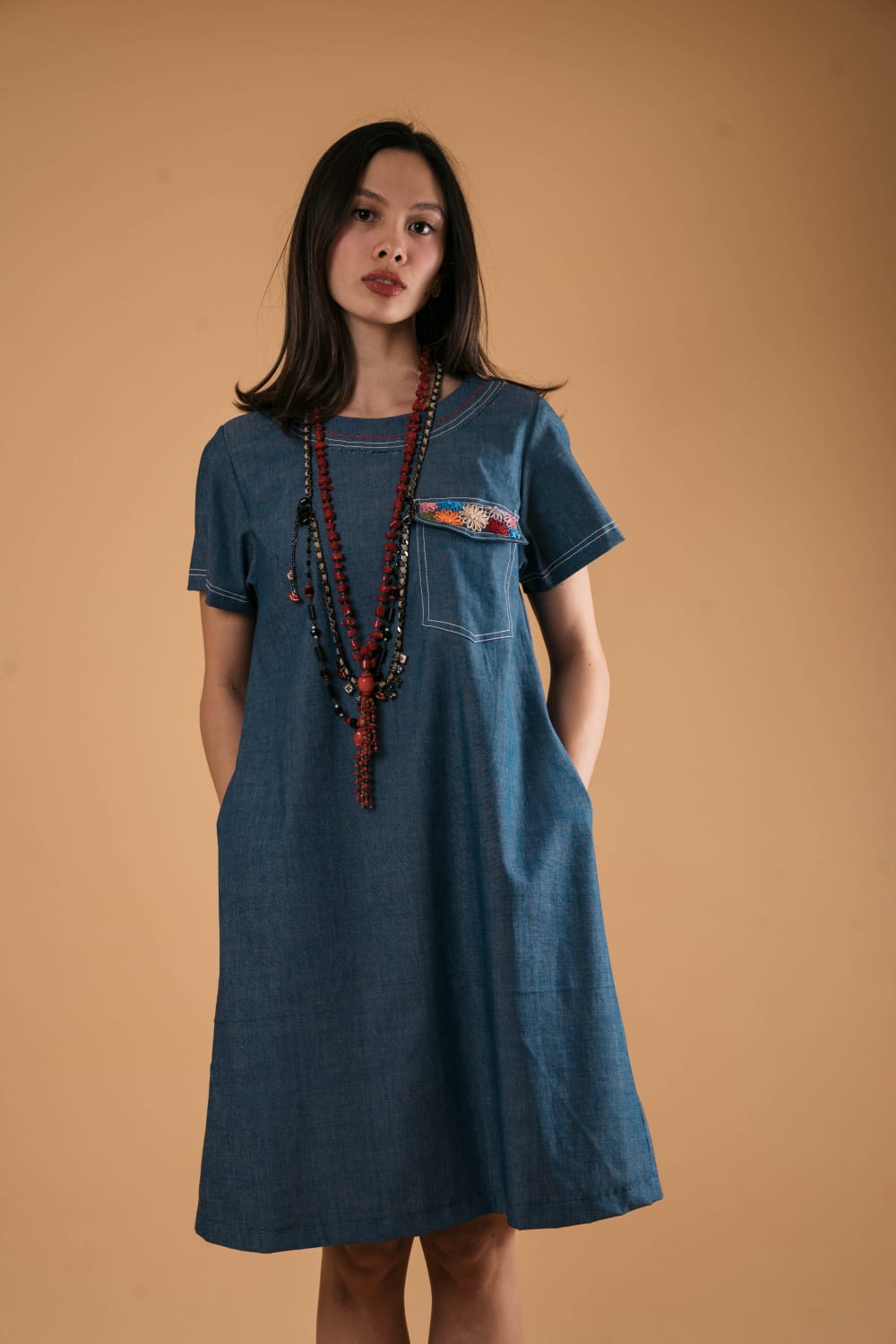 AUDREY Dress DENIM