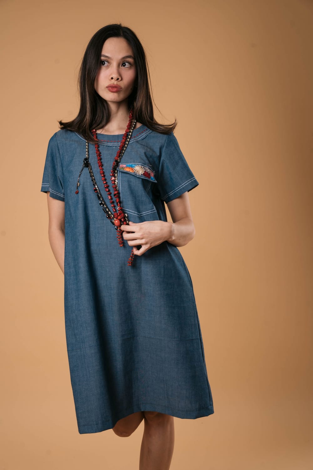 AUDREY Dress DENIM