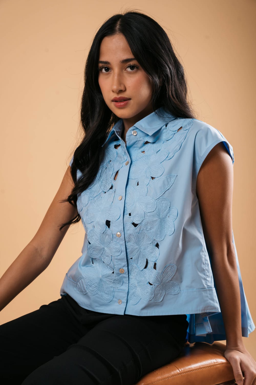 OWEN Shirtjack PALE BLUE