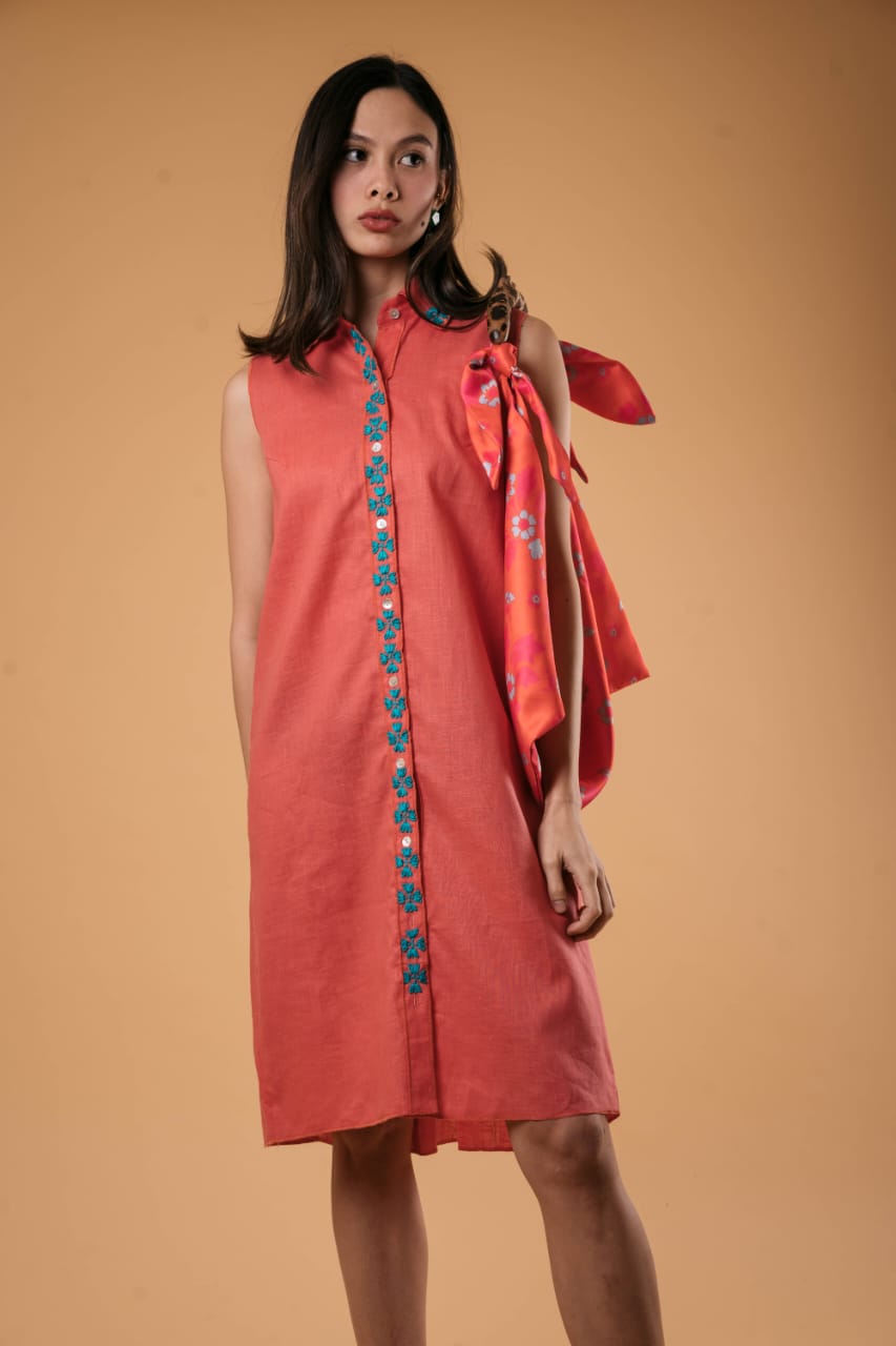 VIKA Dress SALMON