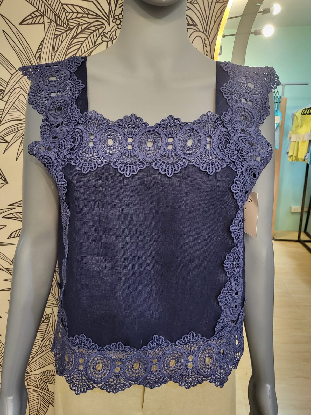 HEAVENLY Top NAVY