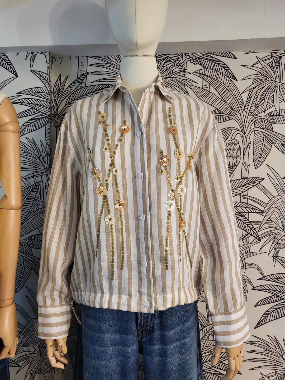 TAYLOR Polo BIEGE STRIPES