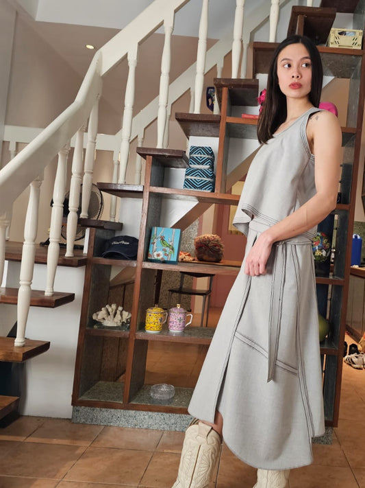 TAMARA Set PALE GREY