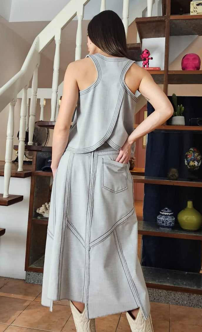 TAMARA Set PALE GREY