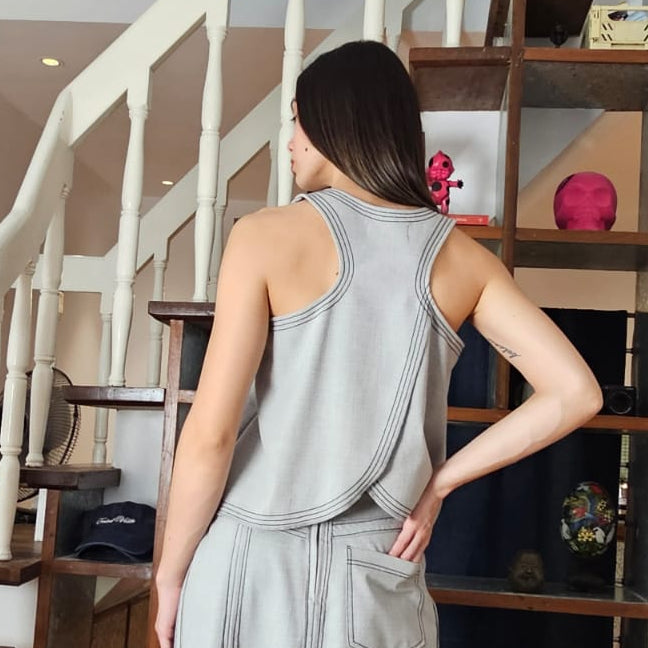 TAMARA Set PALE GREY