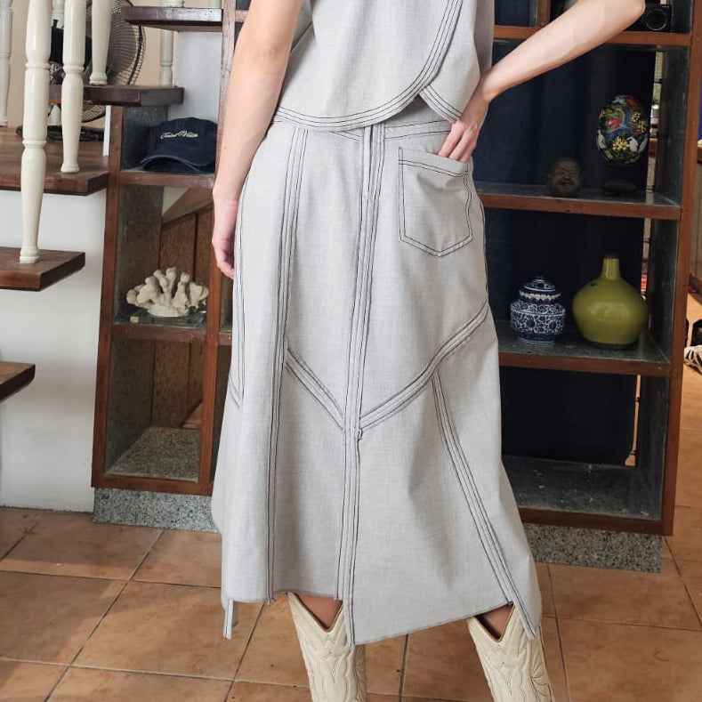 TAMARA Set PALE GREY