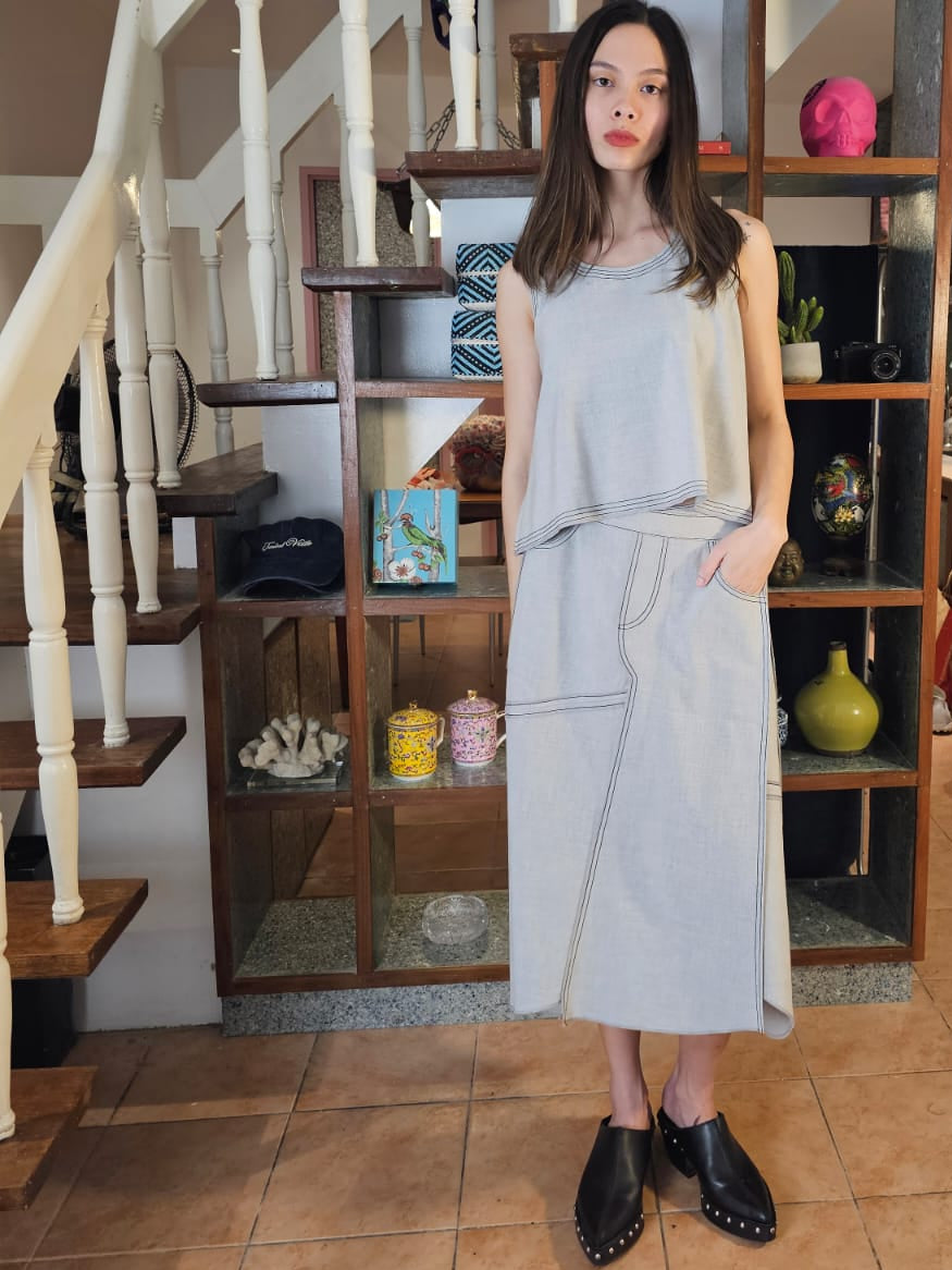 TAMARA Set PALE GREY
